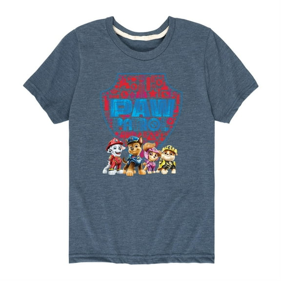 Paw Patrol - Paw Patrol Movie - Toddler And Youth Short Sleeve Graphic T-Shirt
