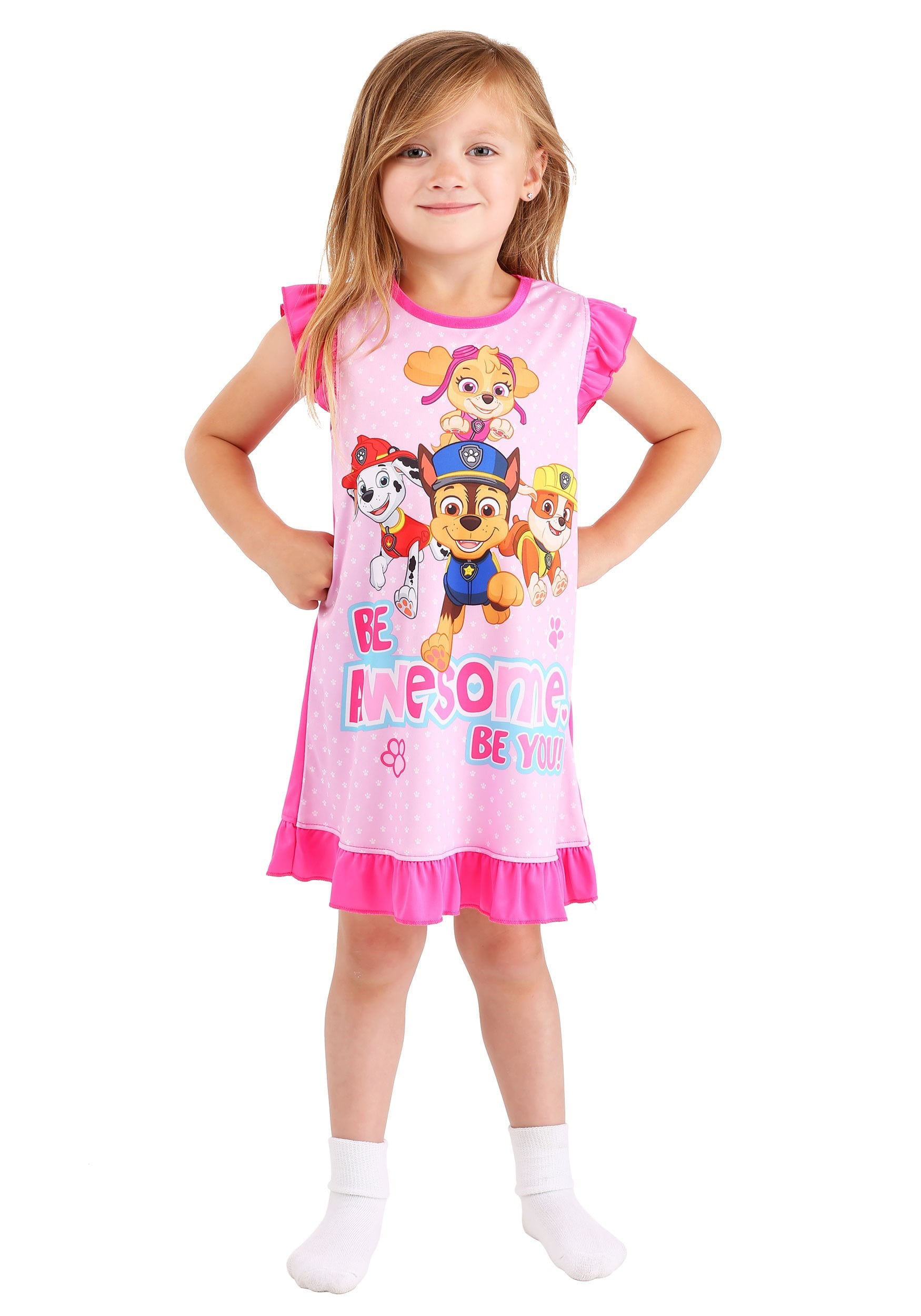 Paw Patrol Paw Patrol Poly Sleep Gown (Toddler Girls)