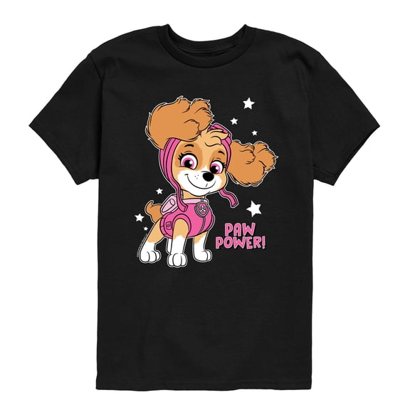Paw Patrol - Paw Power - Youth Boys Short Sleeve Graphic T-Shirt