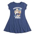 thumbnail image 1 of Paw Patrol - Pawsitive Vibes - Toddler And Youth Girls Fit And Flare Dress, 1 of 5