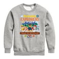 thumbnail image 1 of Paw Patrol - Pawsome Explorers - Toddler And Youth Crewneck Fleece Sweatshirt, 1 of 6