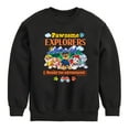 thumbnail image 1 of Paw Patrol - Pawsome Explorers - Toddler And Youth Crewneck Fleece Sweatshirt, 1 of 6