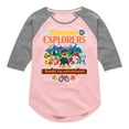 thumbnail image 1 of Paw Patrol - Pawsome Explorers - Toddler And Youth Girls Raglan Graphic T-Shirt, 1 of 6