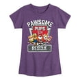 thumbnail image 1 of Paw Patrol - Pawsome Pups To The Rescue - Toddler And Youth Girls Short Sleeve Graphic T-Shirt, 1 of 6