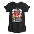 thumbnail image 1 of Paw Patrol - Pawsome Pups To The Rescue - Toddler And Youth Girls Short Sleeve Graphic T-Shirt, 1 of 6