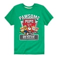 thumbnail image 1 of Paw Patrol - Pawsome Pups To The Rescue - Toddler And Youth Short Sleeve Graphic T-Shirt, 1 of 6