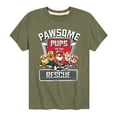 thumbnail image 1 of Paw Patrol - Pawsome Pups To The Rescue - Toddler And Youth Short Sleeve Graphic T-Shirt, 1 of 6