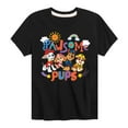 thumbnail image 1 of Paw Patrol - Pawsome Pups  - Toddler And Youth Short Sleeve Graphic T-Shirt, 1 of 5