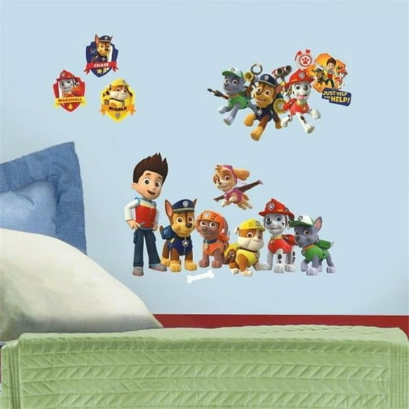Paw Patrol Peel and Stick Wall Decals