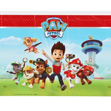 PAW Patrol Plastic Table Cover, 54" x 96"