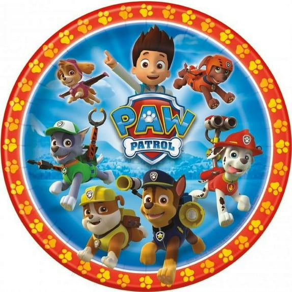 Paw Patrol Plates