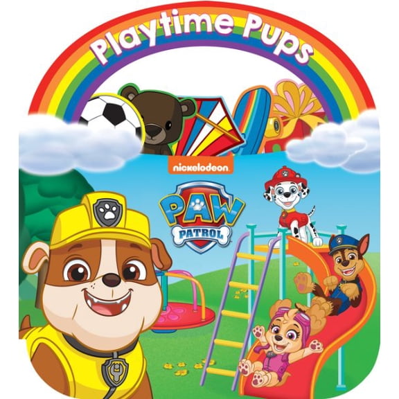 Paw Patrol,Paw Patrol PAW Patrol Playtime Pups: A Carry-Along Board Book (Board Book)