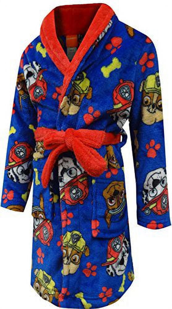 Toddler Housecoat Paw Patrol Dressing Gown For Boys Girls Age
