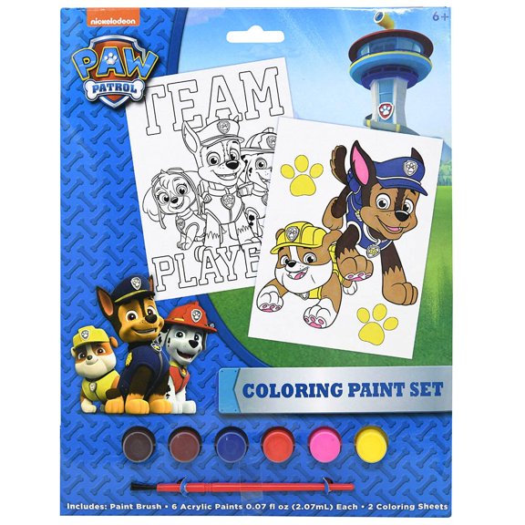 Paw Patrol Poster Paint Set- 2 PACK