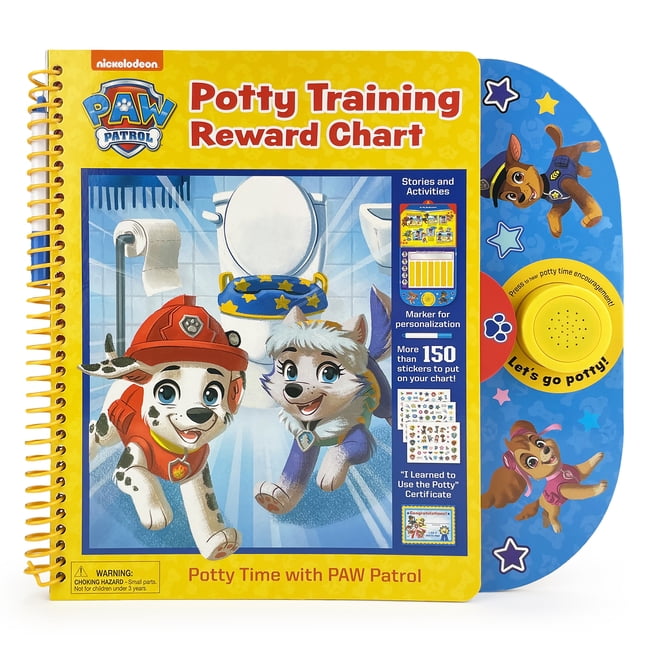 Paw Patrol Potty Training Reward Chart, (Paperback) - Walmart.com paw-patrol-potty-training-reward-chart-paperback-walmart-com