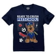 thumbnail image 1 of Paw Patrol Preschool Shirt for Boys - Official Nickelodeon Graphic Print Tee - High-Quality and Durable - Perfect for First Day of Preschool - Cool 'Just Got Cooler' Design - Navy 2T, 1 of 5