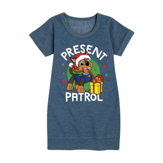 Paw Patrol - Present Patrol - Toddler And Youth Girls Fleece Dress
