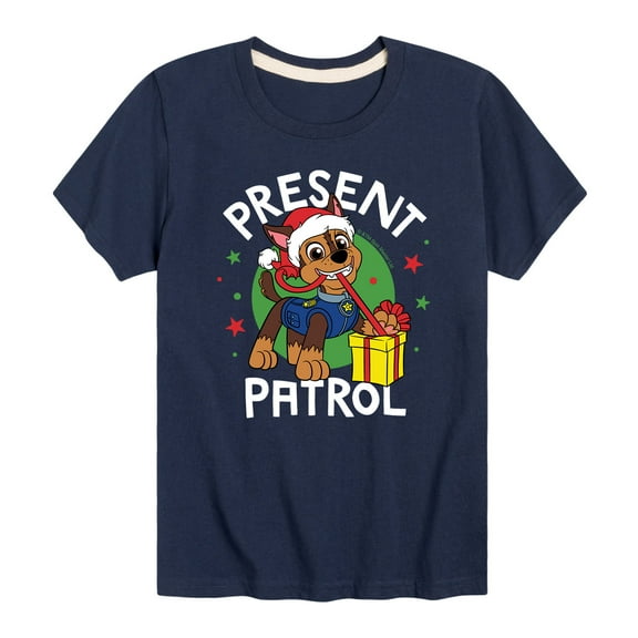 Paw Patrol - Present Patrol - Toddler And Youth Short Sleeve Graphic T-Shirt