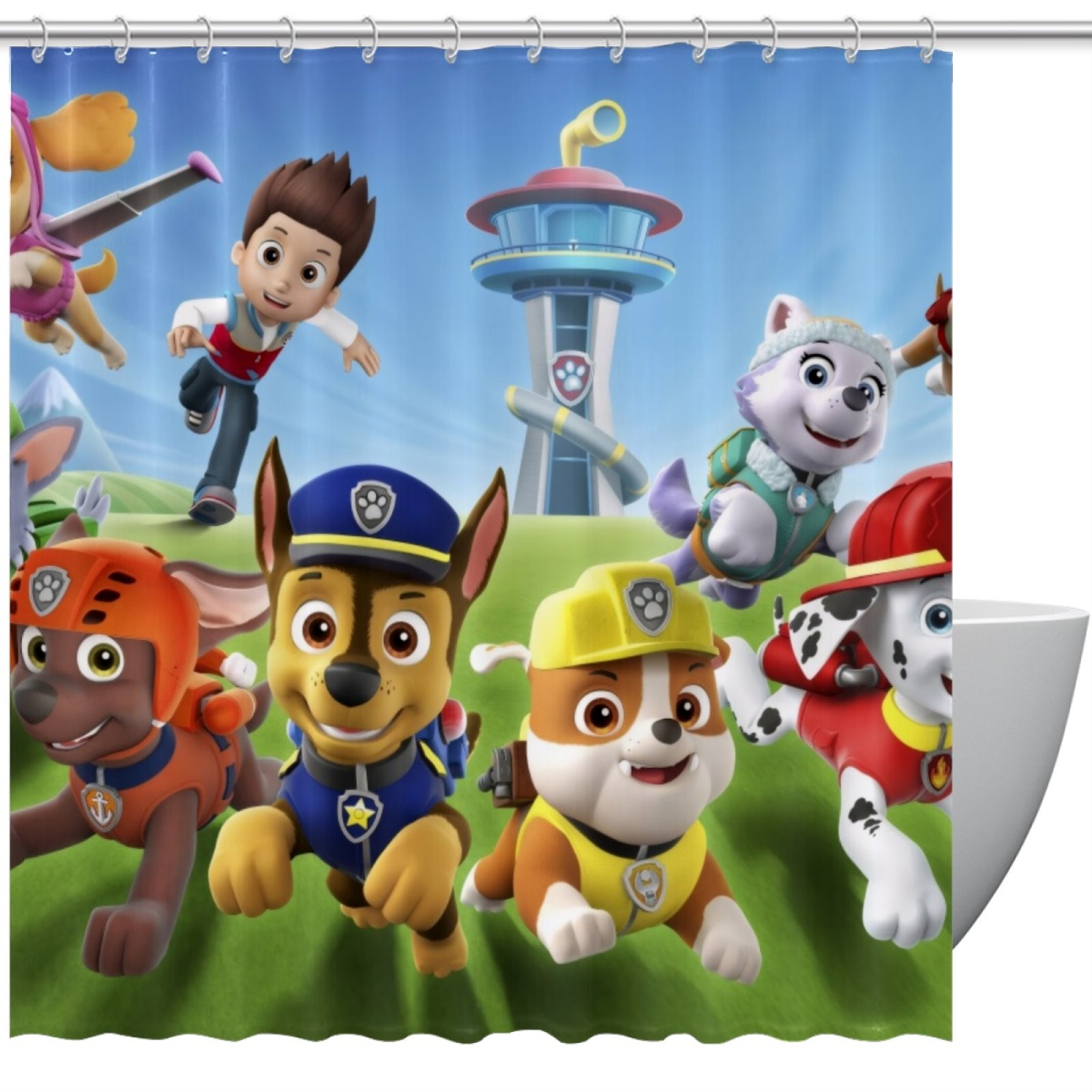 Paw Patrol Shower Curtain