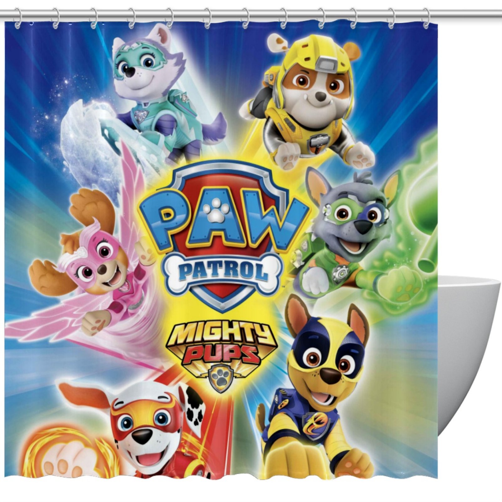 Paw Patrol Shower Curtain