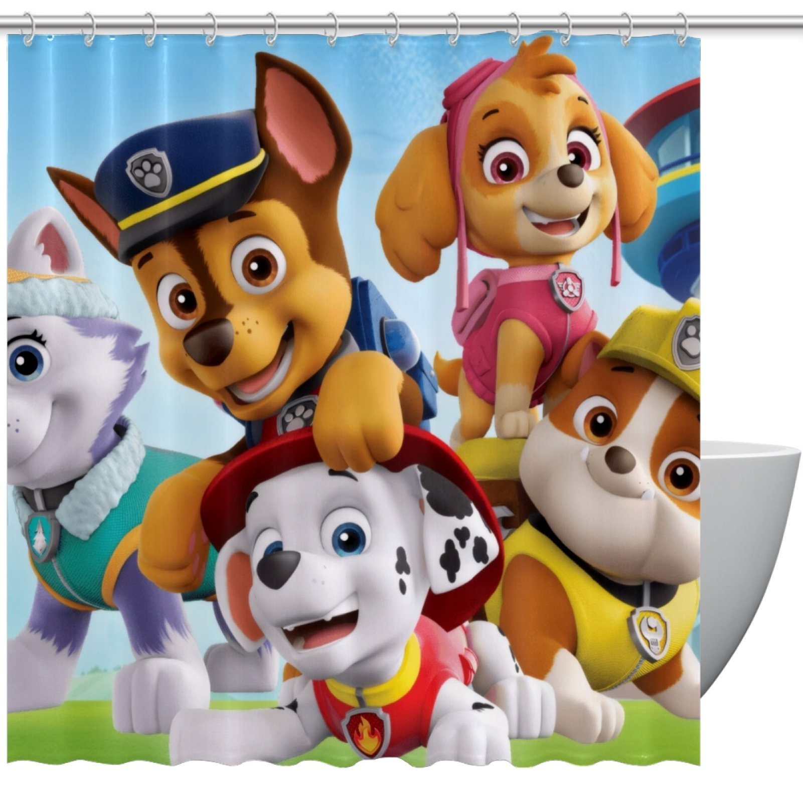 Paw Patrol Shower Curtain
