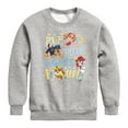 thumbnail image 1 of Paw Patrol - Pup Pup Lights Up - Toddler And Youth Crewneck Fleece Sweatshirt, 1 of 6