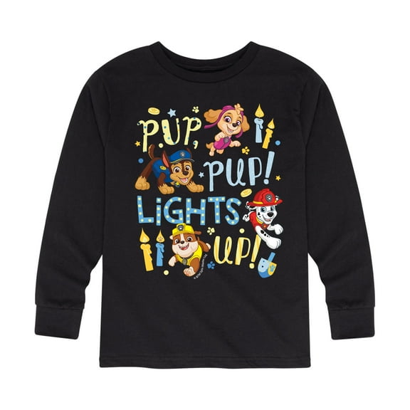 Paw Patrol - Pup Pup Lights Up - Toddler And Youth Long Sleeve Graphic T-Shirt