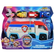 Paw Patrol Pup Squad Patroller Toy Truck, Transforms with Vehicle Launch Ramp, for Ages 5 & Up