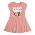 thumbnail image 1 of Paw Patrol - Puppy Luv - Toddler And Youth Girls Fit And Flare Dress, 1 of 1