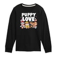 thumbnail image 1 of Paw Patrol - Puppy Luv - Toddler And Youth Long Sleeve Graphic T-Shirt, 1 of 6