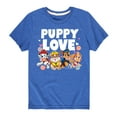 thumbnail image 1 of Paw Patrol - Puppy Luv - Toddler And Youth Short Sleeve Graphic T-Shirt, 1 of 6