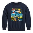 thumbnail image 1 of Paw Patrol - Pups At Play - Toddler & Youth Crewneck Fleece Sweatshirt, 1 of 6