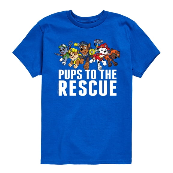 Paw Patrol - Pups To The Rescue - Toddler And Youth Short Sleeve Graphic T-Shirt
