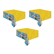 Paw Patrol Rectangular Printed Plastic Table Covers 3ct for Birthday Parties