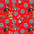 thumbnail image 1 of Paw Patrol Red Fleece Fabric, 1 of 1
