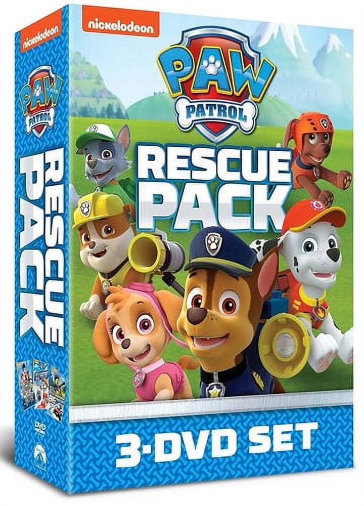 Paw Patrol Rescue Pack (DVD), Nickelodeon, Animation - Walmart.com
