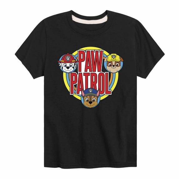 Paw Patrol - Retro Pups - Toddler And Youth Short Sleeve Graphic T-Shirt
