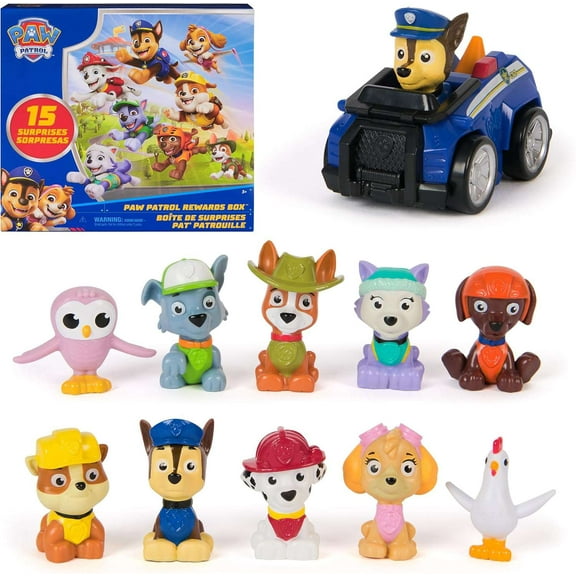 Paw Patrol Rewards Box Gift Pack Set [15 Surprises!]