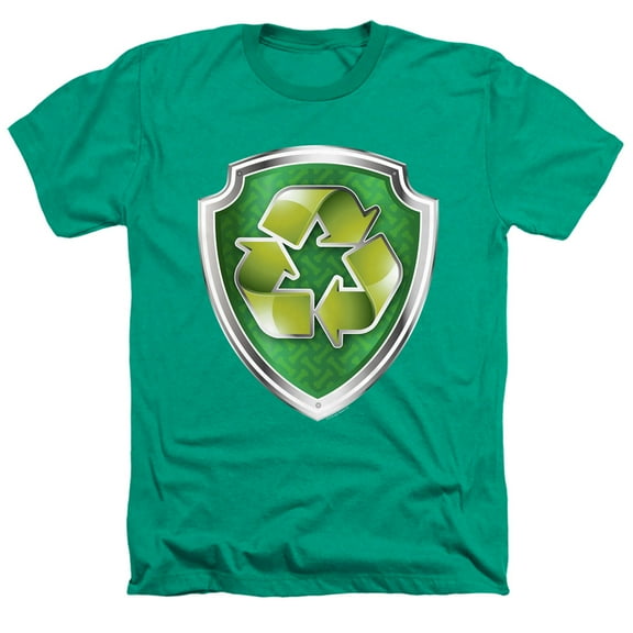 Paw Patrol Rocky Badge Unisex Adult Heather T Shirt