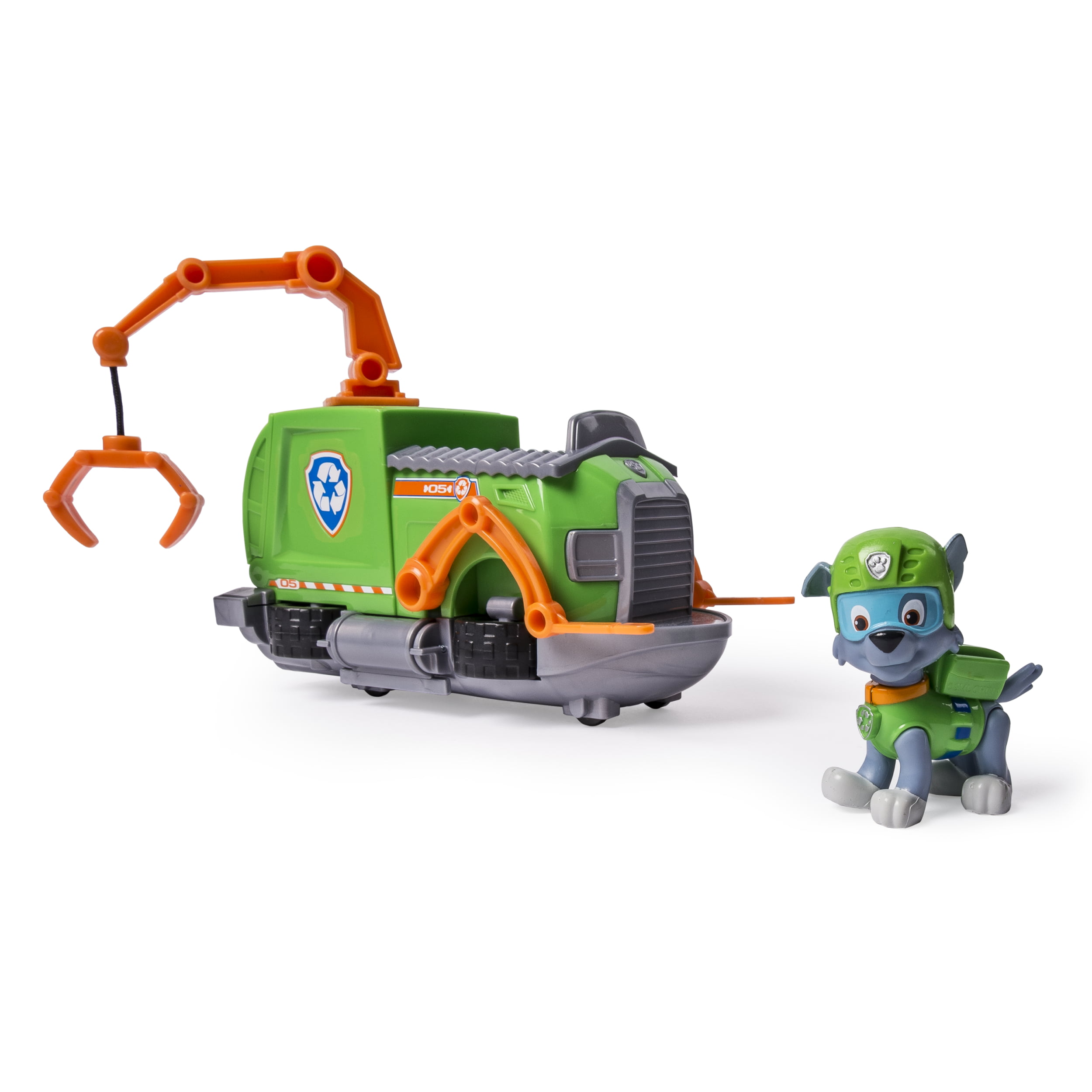 Paw Patrol - Rocky's Tugboat - Vehicle and Figure 