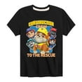 thumbnail image 1 of Paw Patrol - Rubble & Crew - Construction Crew to the Rescue - Toddler & Youth Short Sleeve Graphic T-Shirt, 1 of 6