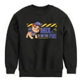 thumbnail image 1 of Paw Patrol - Rubble & Crew - Mix Is On The Fix - Toddler & Youth Crewneck Fleece Sweatshirt, 1 of 6