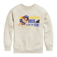 thumbnail image 1 of Paw Patrol - Rubble & Crew - Mix Is On The Fix - Toddler & Youth Crewneck Fleece Sweatshirt, 1 of 6