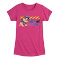 thumbnail image 1 of Paw Patrol - Rubble & Crew - Mix Is On The Fix - Toddler & Youth Girls Short Sleeve Graphic T-Shirt, 1 of 6