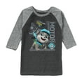 thumbnail image 1 of Paw Patrol - Rubble & Crew - Motor Working - Toddler & Youth Raglan Graphic T-Shirt, 1 of 7