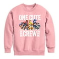 thumbnail image 1 of Paw Patrol - Rubble & Crew - One Cute Crew - Toddler & Youth Crewneck Fleece Sweatshirt, 1 of 5