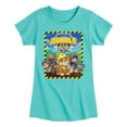 thumbnail image 1 of Paw Patrol - Rubble & Crew - Toddler & Youth Girls Short Sleeve Graphic T-Shirt, 1 of 6