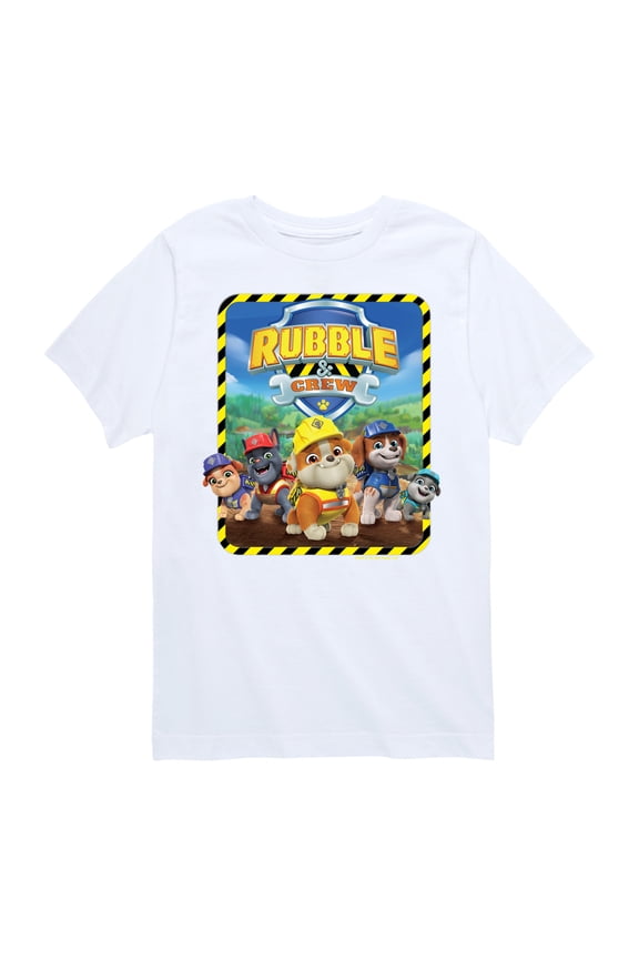 - Rubble & Crew - Toddler & Youth Short Sleeve Graphic T-Shirt