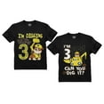 thumbnail image 1 of Paw Patrol Rubble Digging 3rd Birthday Shirts Pack Nickelodeon Toddler T-Shirts Black 4T / Black 4T, 1 of 6