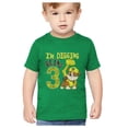 thumbnail image 1 of Tstars Boys' Paw Patrol 3rd Birthday Shirt - Rubble Digging Tee - Nickelodeon Toddler - 3T, Green, 1 of 10